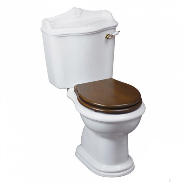 Унитаз компакт Migliore Impero 20 фурнитура бронза (детальная фотография)