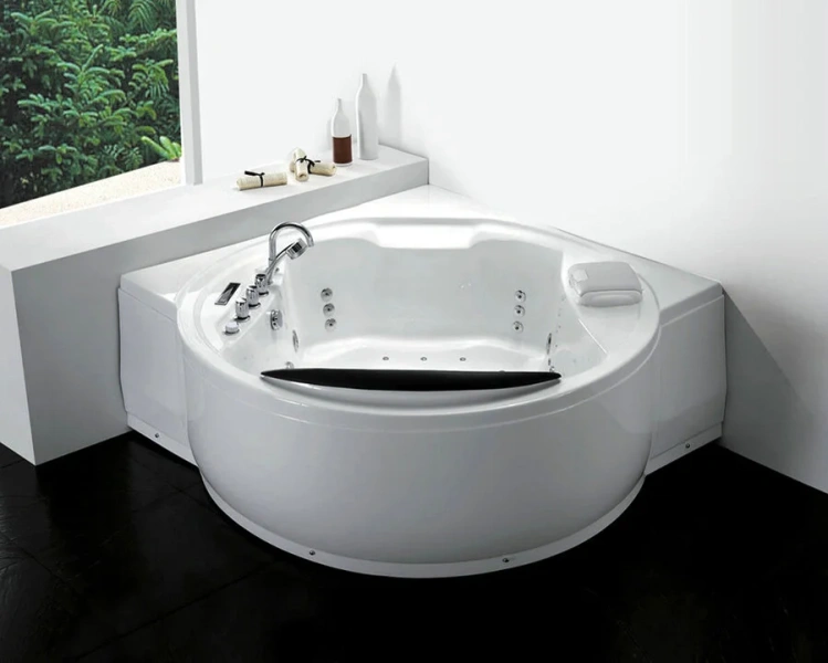 Ванна акриловая Gemy G9071 II 180х180 см (детальная фотография), акриловые