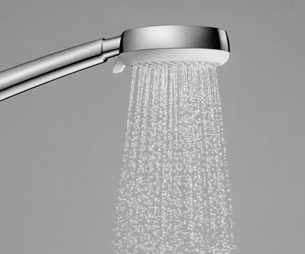 Душевая лейка Hansgrohe Crometta 100 белая/хром 26824400 (детальная фотография), по запросу