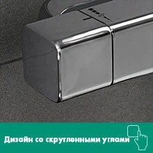 Смеситель для душа Hansgrohe Ecostat E термостатический 15773000 (детальная фотография), хром