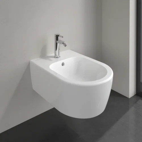 Биде подвесное Villeroy & Boch Avento белое 54050001 (детальная фотография), современные, hi-tech index_1