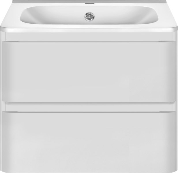 Тумба под раковину подвесная Vincea Vico 58,9 см G.White VMC-2V600GW (детальная фотография)