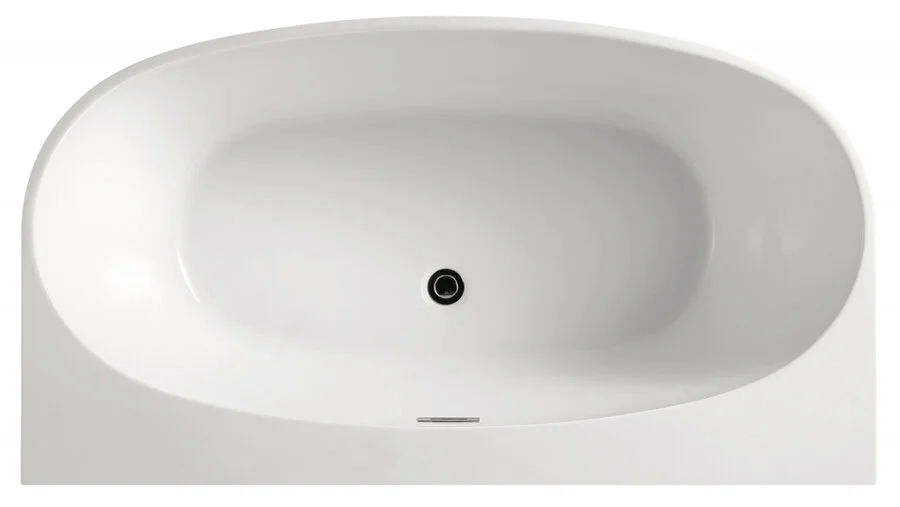 Ванна акриловая Azario Cambridge CAM18090 180 x 88 см, белая (детальная фотография), современныe, hi-tech
