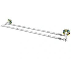 Полотенцедержатель WasserKRAFT Diemel двойной