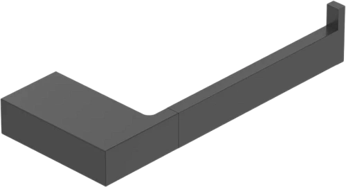 Бумагодержатель Cezares Slider черный матовый - фото 4