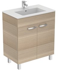 Тумба с раковиной подвесная Ideal Standard Tempo E0536 70 см с 2-мя дверцами