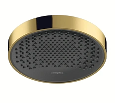 Верхний душ Hansgrohe Rainfinity полированное золото