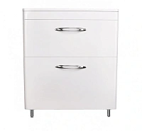 Тумба под раковину напольная Style Line Каре 70 см белая