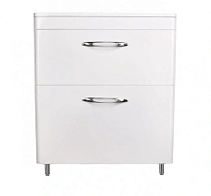 Тумба под раковину напольная Style Line Каре 70 см белая