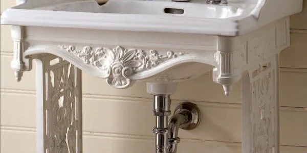 Консоль под раковину, цвет белый эмалированный, Devon&Devon Angel CGANGELBCO (детальная фотография) index_1