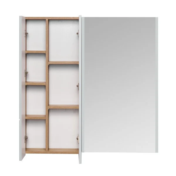 Шкаф подвесной Акватон Мишель 43 см дуб рустикальный, фьорд 1A244203MIX30 (детальная фотография), современные, hi-tech