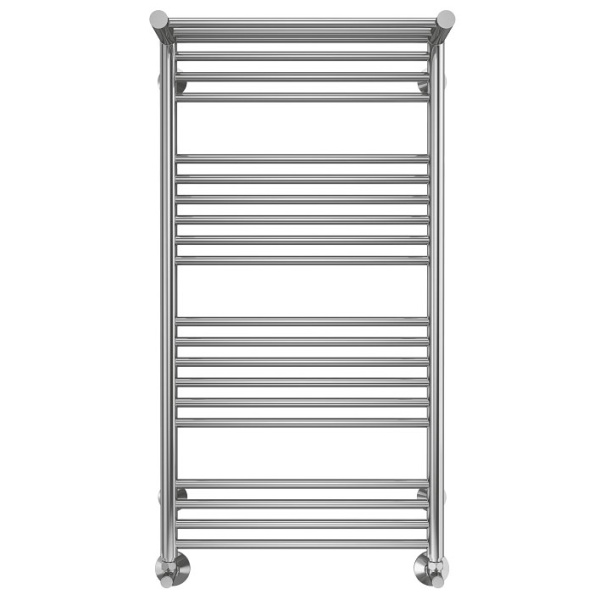 Полотенцесушитель водяной Terminus Аврора П20 500х1000 с полкой 4670078529442 (детальная фотография), современные, hi-tech