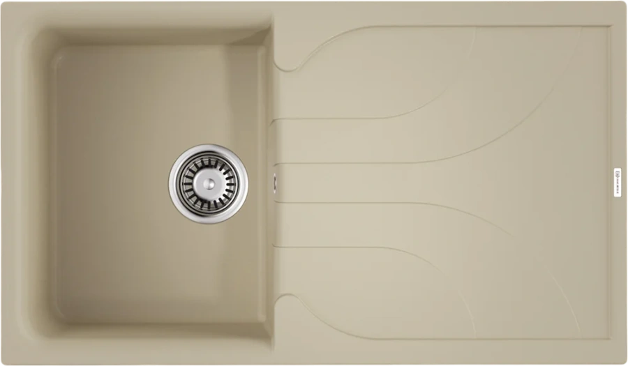 Мойка для кухни Omoikiri Yasugata 86-BE 86 см ваниль 4993869 (детальная фотография)