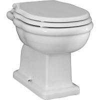 Унитаз напольный ArtCeram Hermitage белый, выпуск в пол