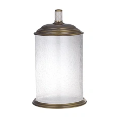 Мусорное ведро Boheme Murano декор белый