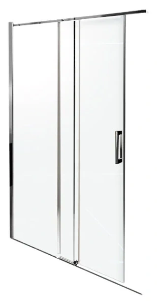 Душевой уголок 140, цвет профиля хром, Jacob Delafon CONTRA (детальная фотография)