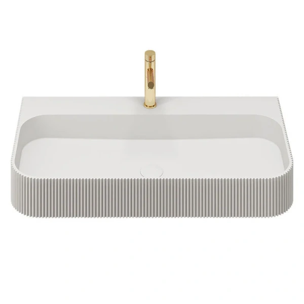 Раковина Vincea 75 см белая матовая VWB-6SG75MW (детальная фотография)