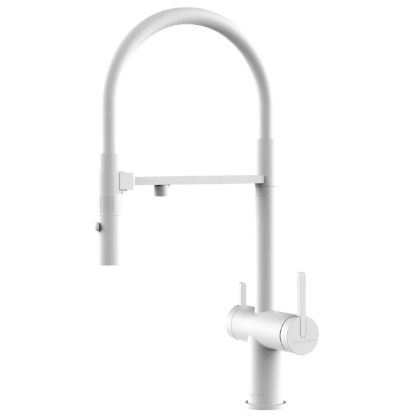 Смеситель для питьевой воды Paulmark Gravity белый матовый Gr213888-WH (детальная фотография)