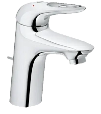 Смеситель для раковины с энергосберегающим картриджем хром Grohe Eurostyle New