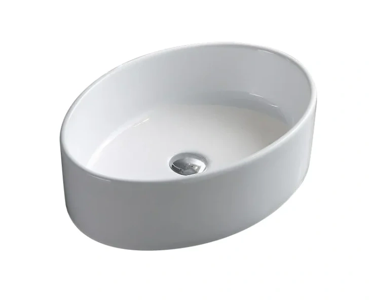 Раковина GID Lago N9012 50 см белая 51106 (детальная фотография)