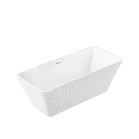 Ванна акриловая Grossman Cristal, GR-27021, 170 x 75 см, отдельностоящая, белая