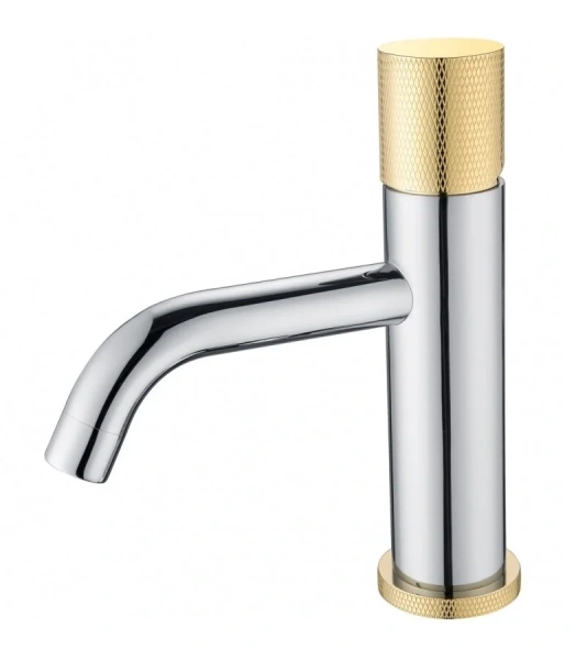 Смеситель для раковины Boheme Stick gold touch chrome 121-CRG.2 (детальная фотография)