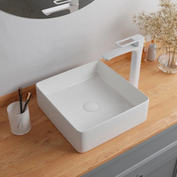 Раковина IDDIS Slide 36 см белая SLIWS01i27 (детальная фотография), керамические