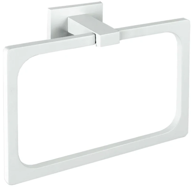 Полотенцедержатель Colombo Look белый матовый В1631.BM (детальная фотография)