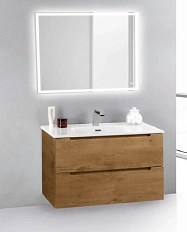 Тумба под раковину подвесная Belbagno Etna 39 80 см rovere nature