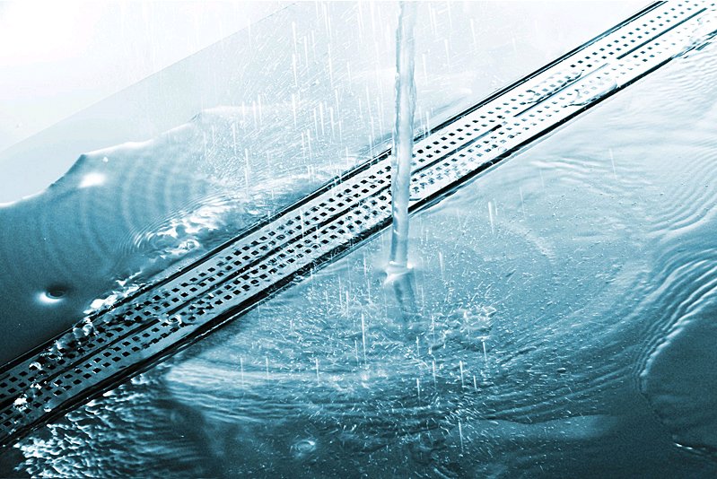 Решетка Tece TECEdrainline lines 120 см нержавеющая сталь глянец 601220 (детальная фотография), хром