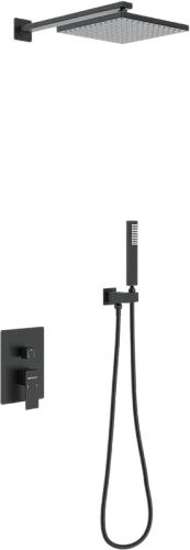 Душевой комплект BERGES Ventas черный матовый - фото 2