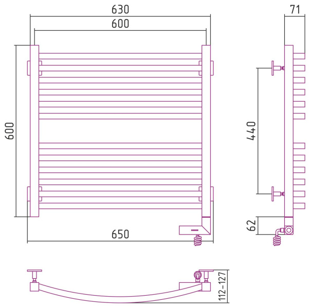Схема (детальная фотография), золото