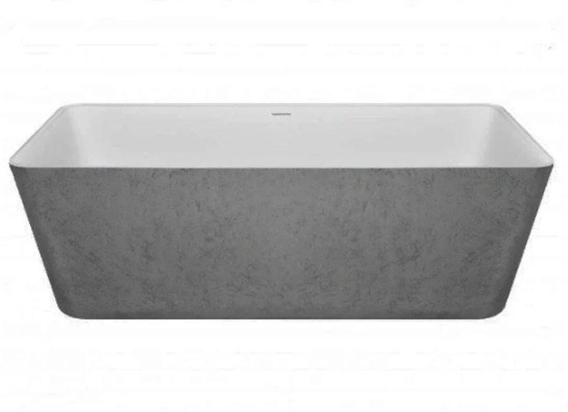 Ванна из искусственного камня NTBagno Victori NT305, 165 х 80 см (детальная фотография), прямоугольные