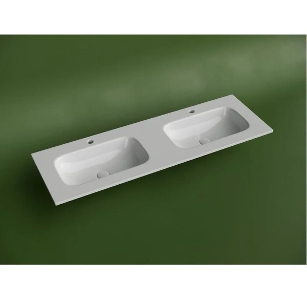 Раковина Ceramica Nova Grace 141 см белая CN7022 (детальная фотография), белые