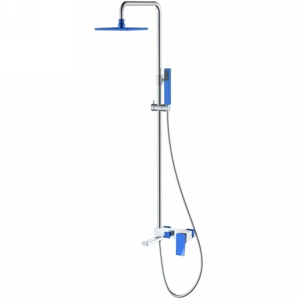 Душевая стойка Boheme Q хром/синяя 148-CRUW.2 (детальная фотография)