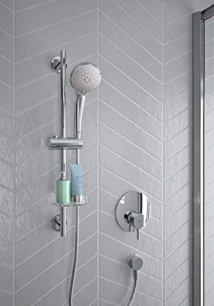 Смеситель для душа Ideal Standard Ceraline хром A6940AA (детальная фотография), современные, hi-tech