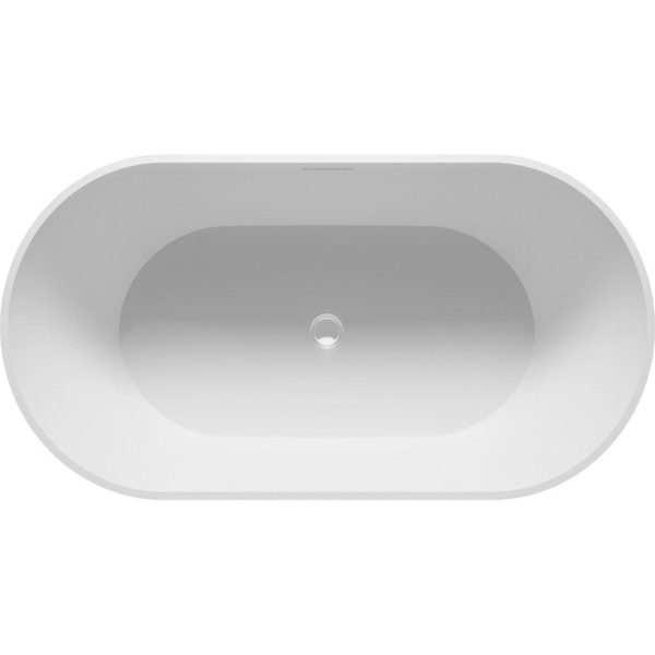 Ванна из литьевого мрамора Riho Bilbao 150х75 см белая B119001105 (детальная фотография)