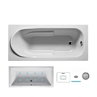 Ванна гидромассажная Riho Columbia 150 x 75 см, AIR