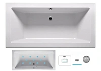 Ванна гидромассажная Riho Lusso 170 x 75 см, AIR