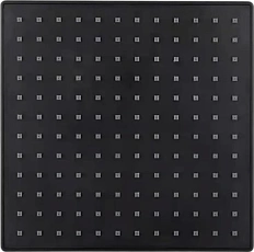 Верхний душ BERGES Nardis черный матовый