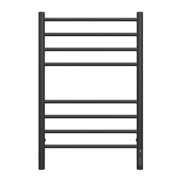 Полотенцесушитель электрический Terminus Аврора П8 500x800 матовый черный 4670078527493 (детальная фотография), черный