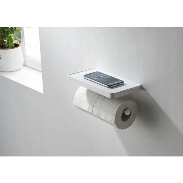 Бумагодержатель Акватек Европа хром AQ4919CR (детальная фотография), металлические, пластиковые