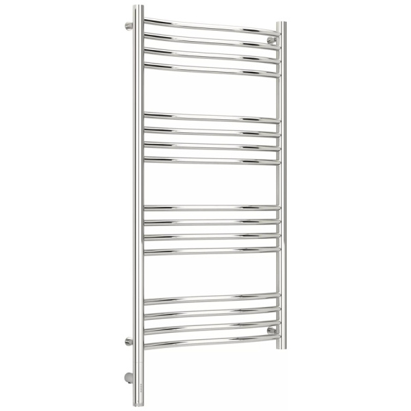 Полотенцесушитель электрический Сунержа Флюид 3.0 50x100 см левый другие цветовые решения RAL-5820-1050 (детальная фотография)