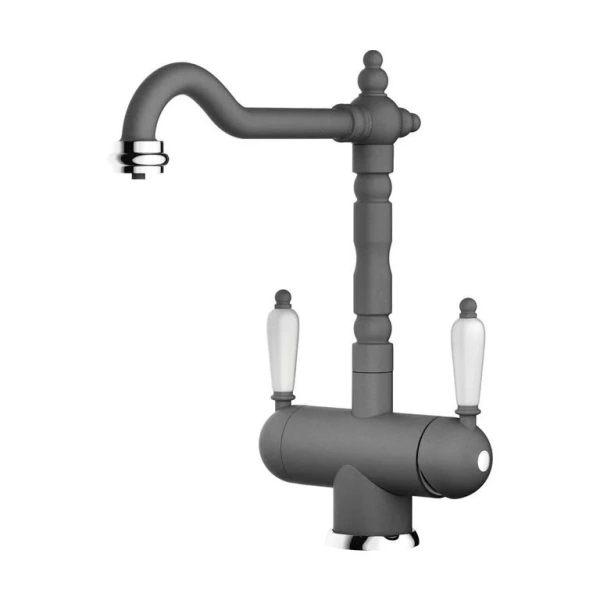 Смеситель для кухни Omoikiri Amagasaki-PL платина 4994071 (детальная фотография)