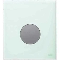 Клавиша смыва для писсуара, цвет стекла зелёный, цвет кнопки нержавеющая сталь, Tece TECEloop 9242662
