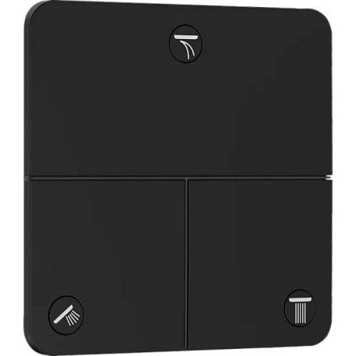 Переключатель потоков Hansgrohe Shower Select черный матовый - фото 2