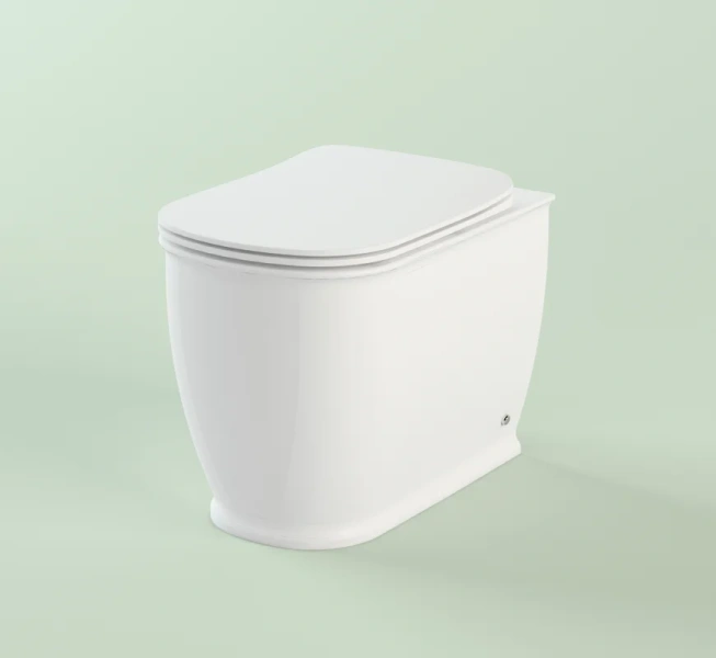 Унитаз напольный Lavinia Boho Bell Pro белый 33010030 (детальная фотография), фарфор, керамика