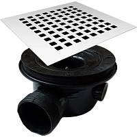 Сифон для поддона Vincea черный