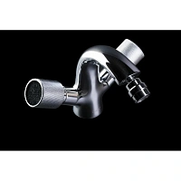 Смеситель для биде Boheme Royal Cristal хром/черный