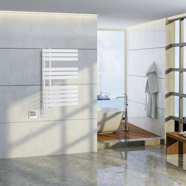 Полотенцесушитель электрический Boheme Venturo 50x80 см белый 721-MW (детальная фотография), белыe